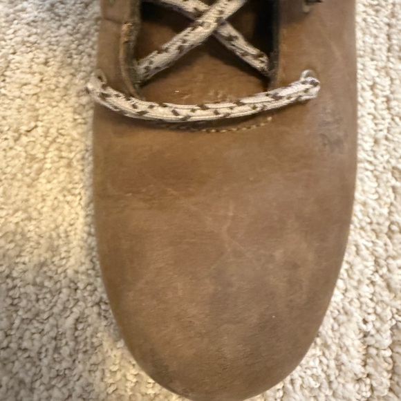 Merrell Women’s Tan Lace Up Wedge Winter/Hiking Ankle Booties Size 8.5 - Picture 4 of 16